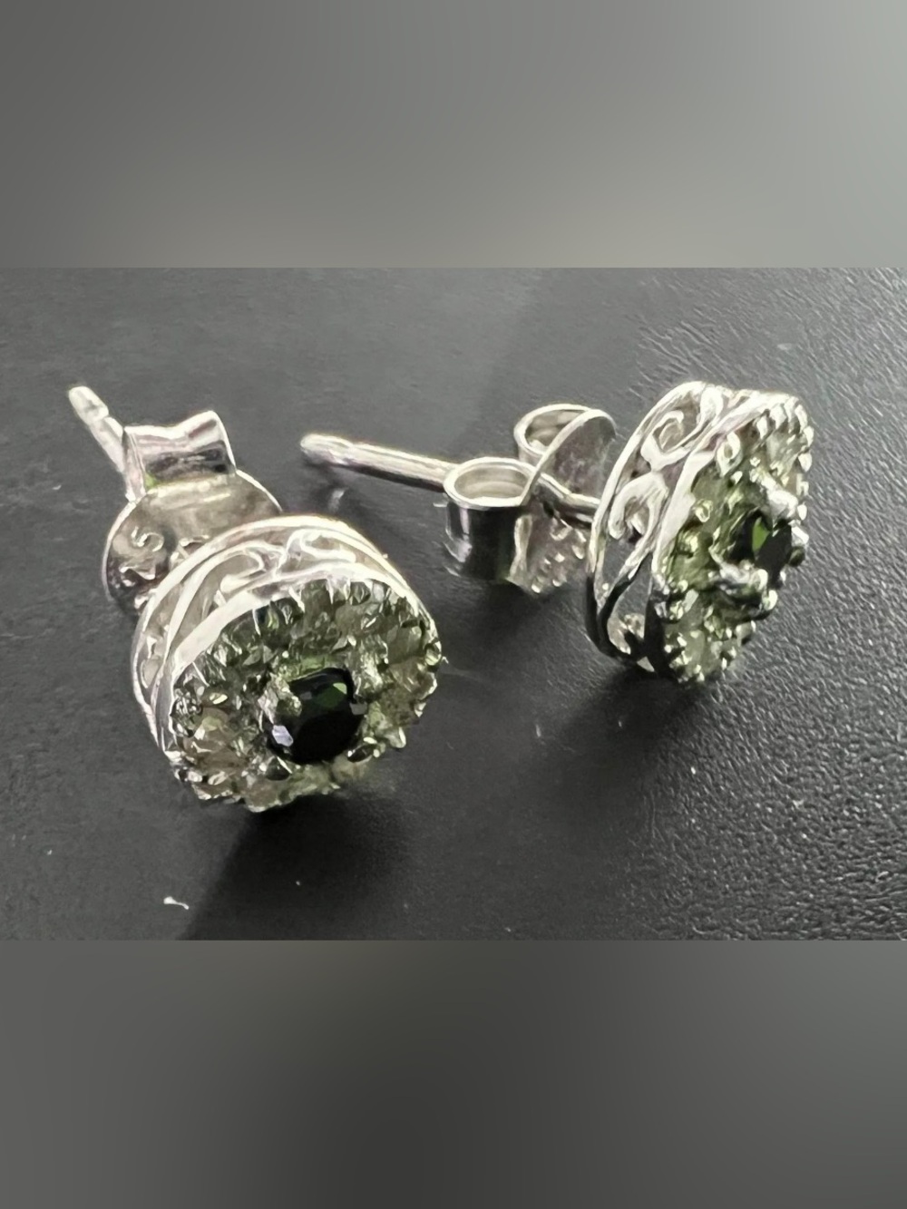 Macy's 1/4 Ct tw Genuine Diamond
Stud Earrings NWT
